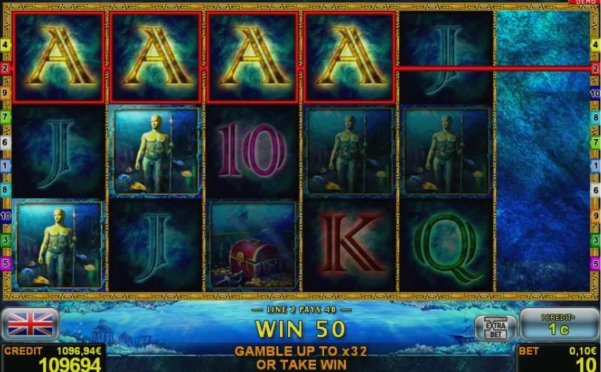 Symbols and Paytable